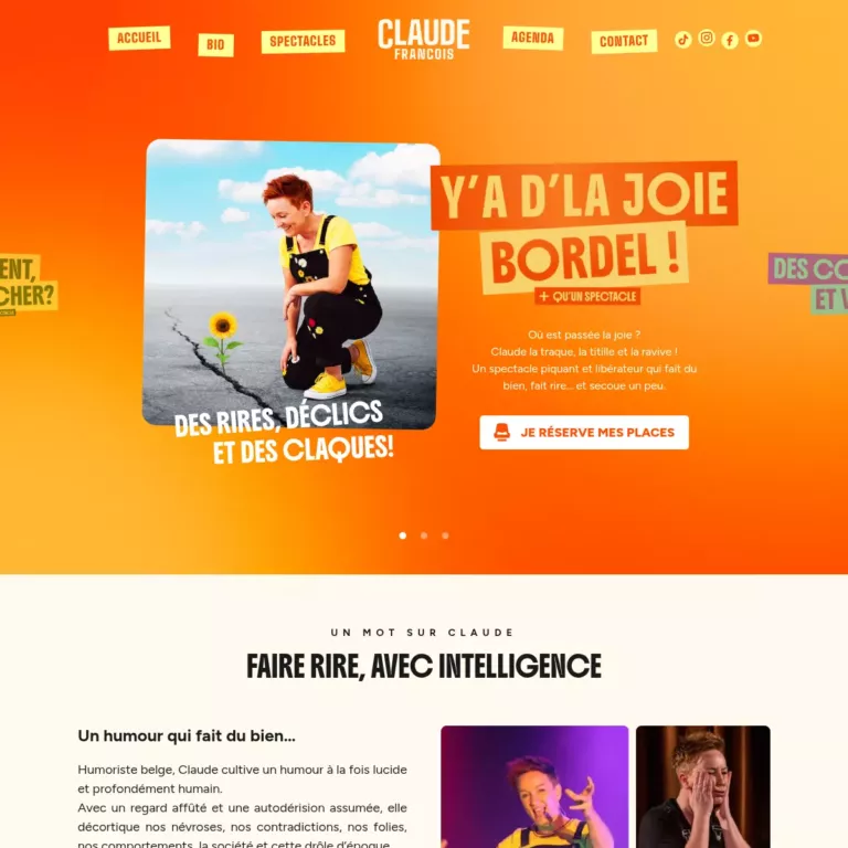 Claude François, humoriste belge