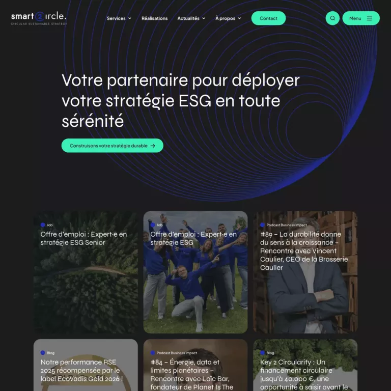 Smart2Circle, conseil ESG